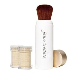 Jane Iredale Amazing Base Refillable Brush And 2 Refill Canisters - Amber SPF20 -skin care shop Amazing Base Refillable Brush and 2 Refi 65588 8073 detail