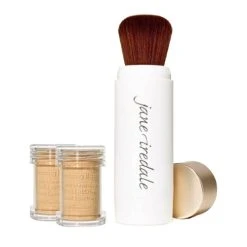 Jane Iredale Amazing Base Refillable Brush And 2 Refill Canisters - Amber SPF20 -skin care shop Amazing Base Refillable Brush and 2 Refi 65589 634 detail
