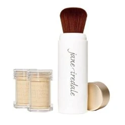 Jane Iredale Amazing Base Refillable Brush And 2 Refill Canisters - Amber SPF20 -skin care shop Amazing Base Refillable Brush and 2 Refi 65591 9398 detail