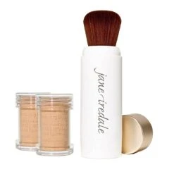 Jane Iredale Amazing Base Refillable Brush And 2 Refill Canisters - Amber SPF20 -skin care shop Amazing Base Refillable Brush and 2 Refi 65596 25 detail