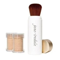 Jane Iredale Amazing Base Refillable Brush And 2 Refill Canisters - Amber SPF20 -skin care shop Amazing Base Refillable Brush and 2 Refi 65597 6102 detail