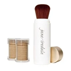 Jane Iredale Amazing Base Refillable Brush And 2 Refill Canisters - Amber SPF20 -skin care shop Amazing Base Refillable Brush and 2 Refi 65606 647 detail