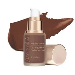 Jane Iredale Beyond Matte Liquid Foundation M1 Fair Neutral -skin care shop Beyond Matte Liquid Foundation M18 Deep brown 31415 detail