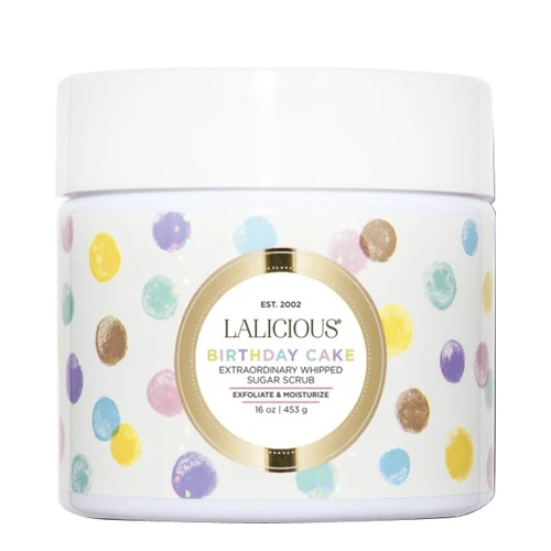 LaLicious Sugar Scrub - Birthday Cake 3 LaLicious Sugar Scrub - Birthday Cake