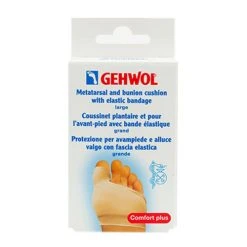 Gehwol Metatarsal And Bunion Cushion With Elastic Bandage - Large