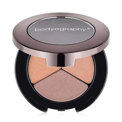Bodyography Trio Expression Eye Shadow - Capri (Brown, Gold, Bronze) 4 Bodyography Trio Expression Eye Shadow - Capri (Brown, Gold, Bronze) - Image 2